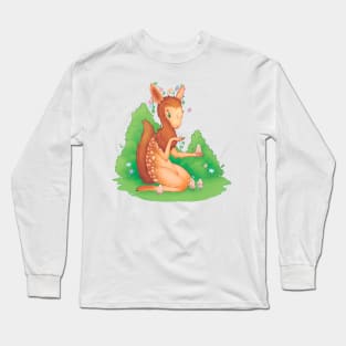 Cute forest creature Long Sleeve T-Shirt